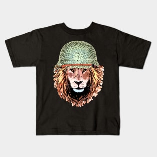 American lion Kids T-Shirt